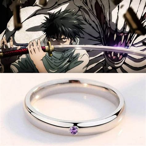 Anime Ringhandmade Ring Inspired By Anime Movies Silver Color Color