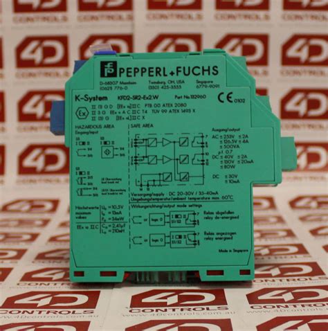 pepperl  fuchs kfd sr exw transformer isolated amplifier