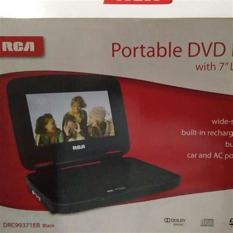 Rca Portable Dvd Player With Screen Display Tv Home Appliances