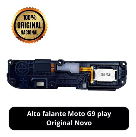 Alto Falante Campainha Moto G Play Xt Original Nacional