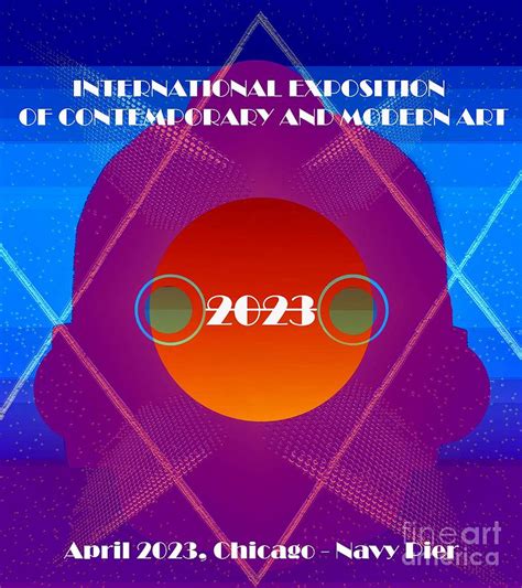 International Expo Of Contemporary And Modern Art 2023 Mixed Media By