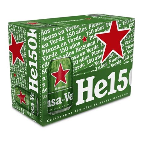 Cerveza Heineken Lager Pack De Latas De Cl Supermercado Online