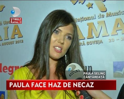 Paula Seling Gafa De Proportii La Festivalul Mamaia Video Kanal D