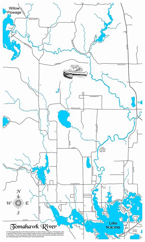 Tomahawk River Wisconsin Laser Cut Wood Map Framed Maps Wood Map