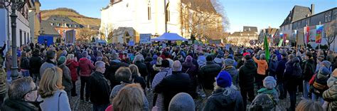 Demonstration SolidAHRität für unsere Demokratie Rhein Ahr Anzeiger