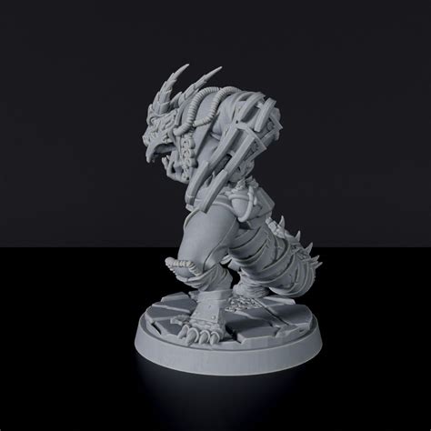 Dragonborns By Race RPG Fantasy Miniatures TITAN FORGE