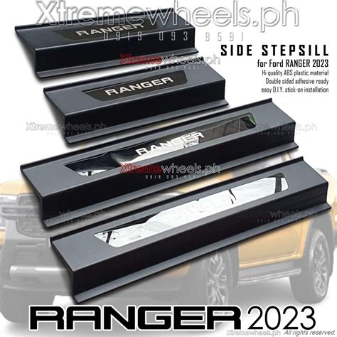 2023 2025 All New Ford Ranger XL XLS XLT Turbo Sport Wildtrak 4pcs