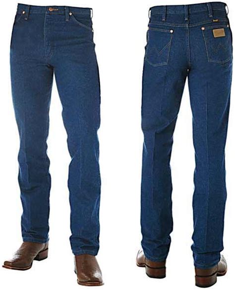 Buy Wrangler Mens Cowboy Cut Slim Fit Pre Washed Jeans 936pwd Washed Indigo 27x32 Online Australia