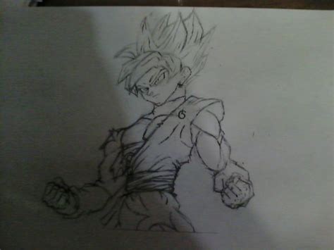 Terminado Mi Fanart Es Goku Ssj White Una Transformaci N Que Acabo De