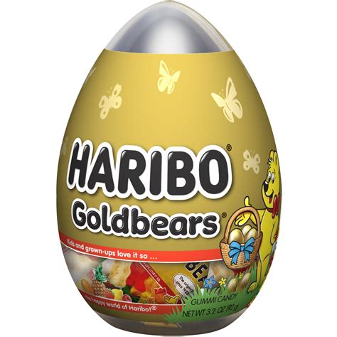 Haribo Gummi Candy Easter Limited Edition Goldbears In An Egg