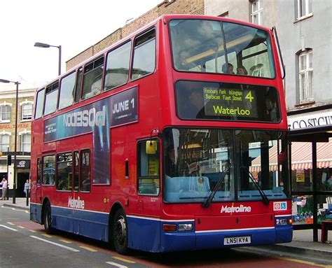 London Bus Routes Route 4 Archway Blackfriars Route 4 Metroline