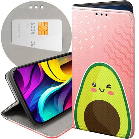 Etui Z Klapk Do Samsung Galaxy A G A G Wzory Awokado Avocado