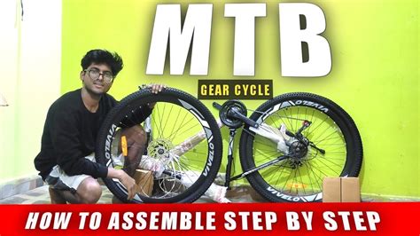 My First Mtb Gear Cycle 🚴 Supremecycles How To Assemble Step By Step Gear Cycle Vivelo Youtube