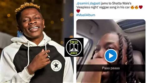 SHATTA WALE REACTS TO SAMINI ENJOYING HIS MAALI ALBUM YouTube