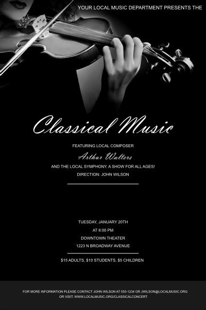 Classical Music Poster