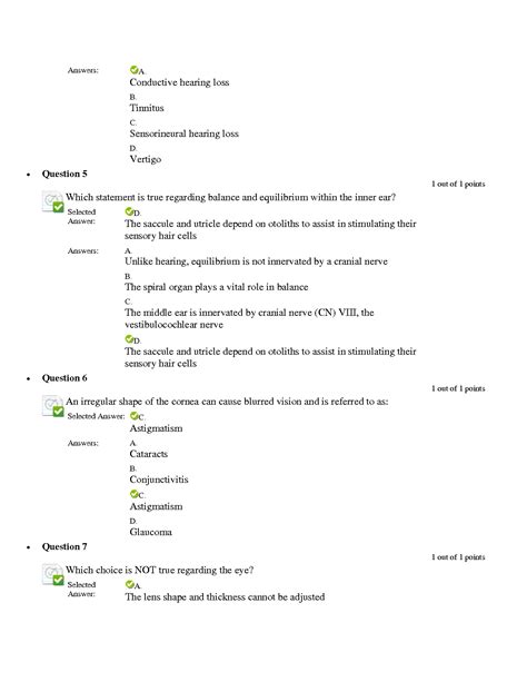 Solution Bsc Rasmussen Module Anatomy And Physiology Ii Quiz