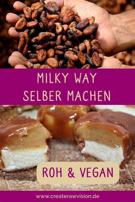 Leckere Rohkost Milky Way Vegan CreateRawVision Rezept Roh