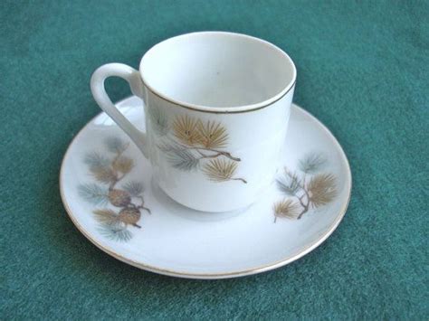 Vintage Norcrest China Pinecone Demitasse Tea Cup And Etsy Tea