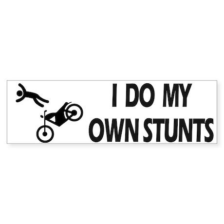 Motorcycle, Funny Motorcycle Stunts Car Sticker by idomyownstunts