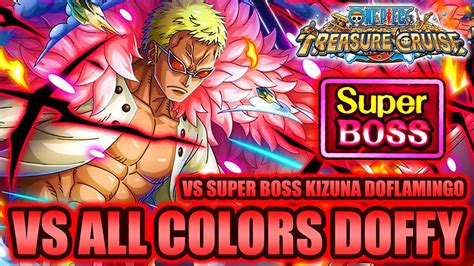 Optc Super Boss Kizuna Doflamingo High Damage Teams All Colors