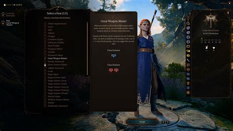 Baldur S Gate 3 Best Feats You Should Choose For Every Class Deltia