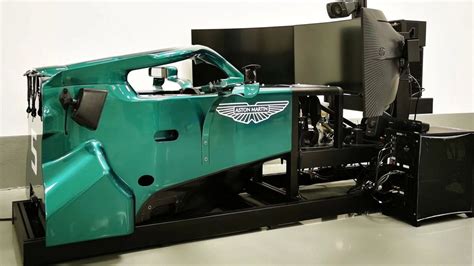 Sebastian Vettels Home Racing Sim Rig Is Made From A Real Aston Martin