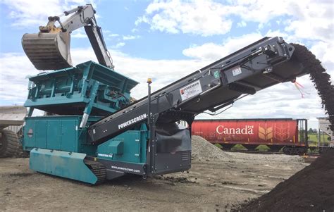 Chieftain, Powertrack and Warrior Screening Equipment