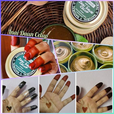 Inai Daun Celup Beauty Personal Care Hands Nails On Carousell