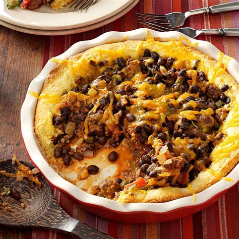 Black Bean Tamale Pie Recipe Taste Of Home