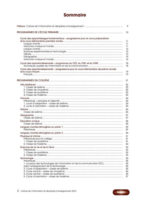 Culture De L Information Et Disciplines D Enseignement Dition