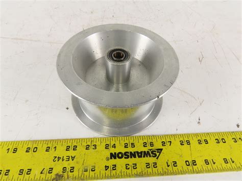 6 Od X 3 Flat Belt Idler Pulley Sheave Aluminum 1 18 Bore