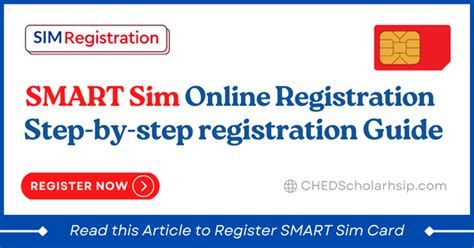 Smart Sim Registration Register Your Smart Sim Card Online Ched