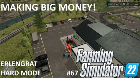 Making BIG Money Erlengrat Hard Mode Ep 67 Farming Simulator