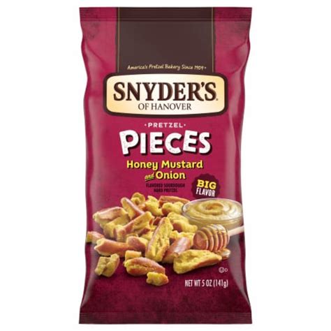 Snyder S Of Hanover Honey Mustard Onion Pretzel Pieces 5 Oz Fred