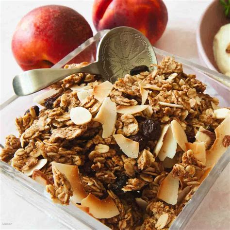 Low Calorie Granola Recipe Only 93 Tasty Calories Per Serving