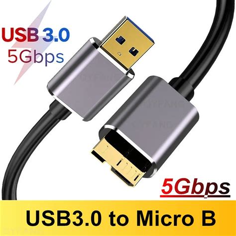 Cable De Disco Duro Externo USB Micro B Cable HDD Cable Micro DE