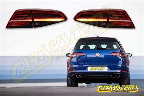 VW Golf 7 5 Lift RHD Nowe Lampy Tylne LED MATRIX UK CRS945 5G0 LED 07