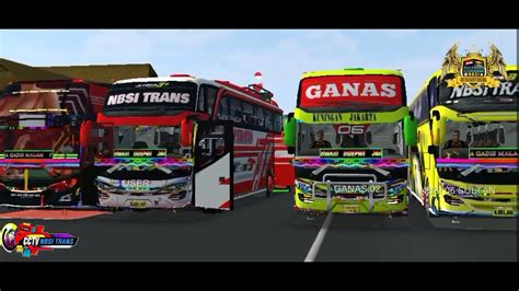 Mabar Bussid V 3 7 1 Team NBSI TRANS Feat DBS NBI Cctv Bugis Maleo