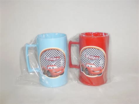 Caneca Acrílica de 300ml Carros da Disney Relâmpago McQueen no Elo7