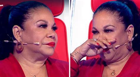 La Voz Generaciones Eva Ayllón se quiebra EN VIVO y sus palabras