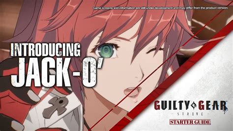 Trailer Explica O Básico Da Personagem Dlc Jack O De Guilty Gear