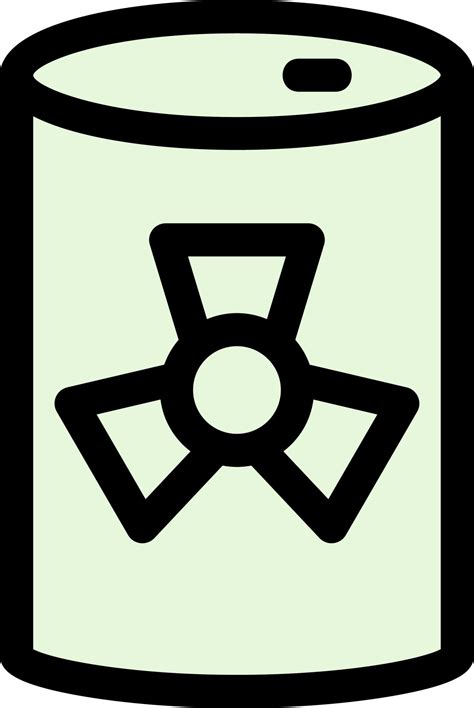 Nuclaer Tank Glyph Icon Vector Art At Vecteezy