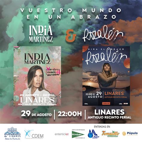 India Martínez y Rozalén completan el programa de conciertos de la