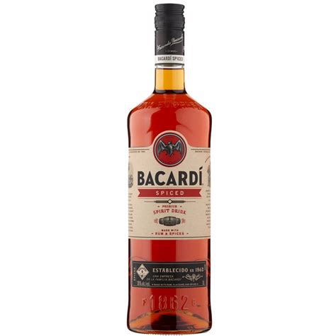 Bacardi Spiced Rum 70 Proof Orly Wines