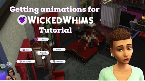 How To Find Wicked Whims Animations For The Sims 4 Wicked Whims Tutorial Youtube