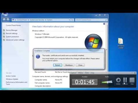 Activate All Windows Versions For Free With Windows Loader Youtube