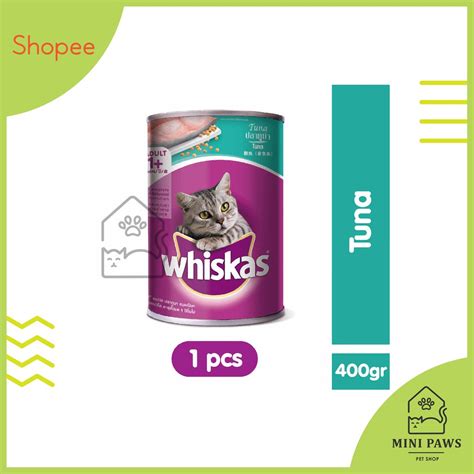 Jual Whiskas Adult Dewasa Kaleng Tuna 400gr Shopee Indonesia