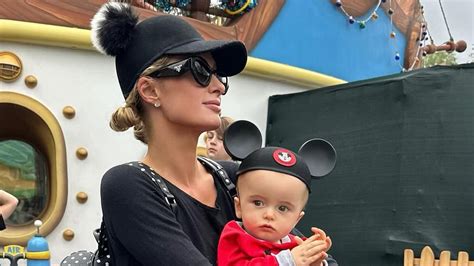 Paris Hilton treats baby boy Phoenix to first trip to Disneyland and ...