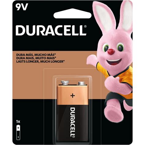 Pilha Bateria 9V Alcalina 12 Blisters X 1 UN Duracell Pilhas