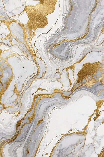 Premium Photo Luxury Marble Texture Background White Gold Natural